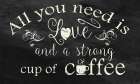 Strong Coffee Art Print
