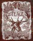 Red Wood Peace Art Print