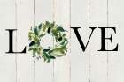 Love Wreath Art Print