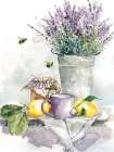 Lavender Lemon Art Print