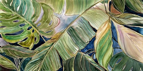 Sun Tipped Tropicals Tropical Print