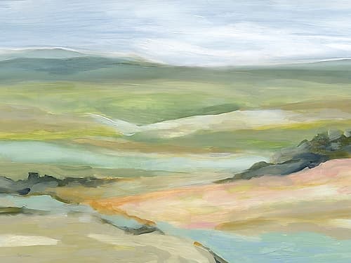 River Valley Art Print