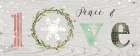 Farmhouse Christmas Love Sign Art Print