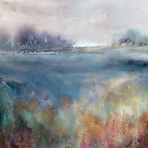 Prairie At Dawn Art Print by Carol Robinson