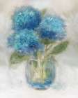 Bedazzled in Blue II Art Print by Nan