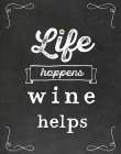 Wine Helps Art Print