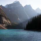 Lake Moraine Art Print