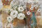 Vessels and Blooms Spice Art Print by Nan