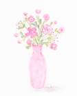 Boho Pinwheel Bouquet II Art Print