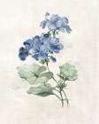 Farmhouse Periwinkle I Art Print