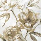 Peony Glitz II Art Print