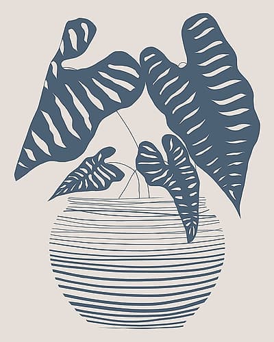 Wired in Monochrome I Art Print