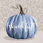Thankful Pumpkin Art Print