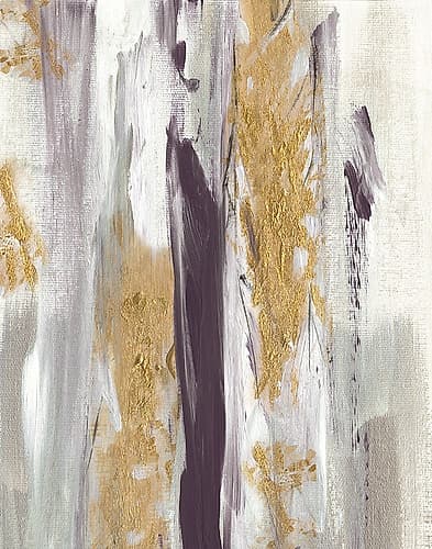 Tumultuous Amethyst II Art Print