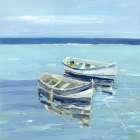 Morning Mooring I Art Print