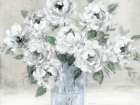 Tender White Roses Art Print