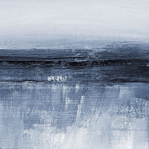 Severn in Cyan II Art Print