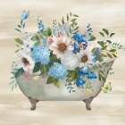Blooming Bath II Art Print by Nan
