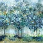 Treetop Mist Landscape Print