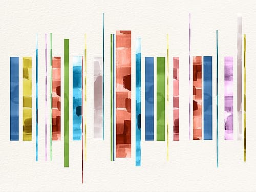 Sun and Water Minimalist Print