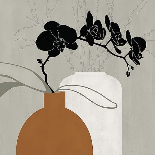Orchid Style Art Print by Carol Robinson