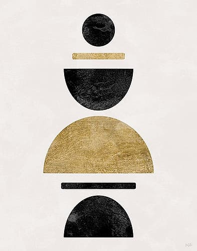 Modern Stack Art abstrait reproduction