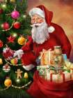 Santas Presents Art Print