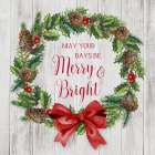 Chrismas Wreath Art Print