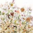 Golden Summer Gardens Art Print