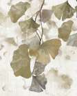 Ginkgo Accent I Art Print by Nan
