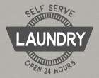 Self Serve Laundry Minimalist Print