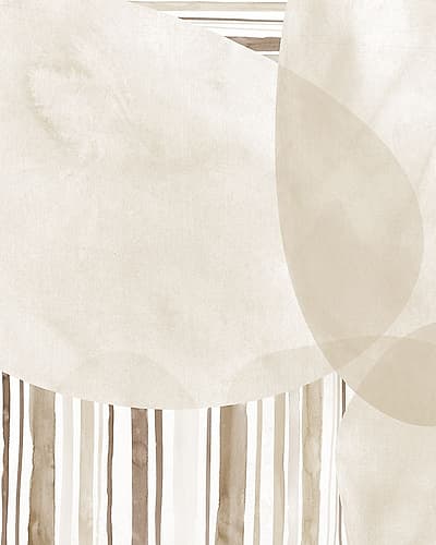 Spheres and Stripes I Art Print