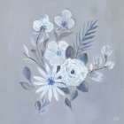 Blue Is My Garden I Art Print