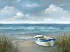 High Tide Boat Art Print