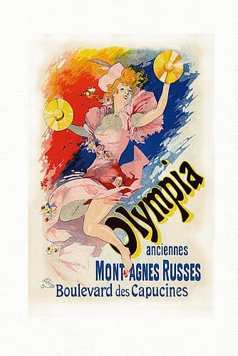 Olympia Signs Print
