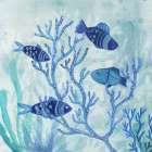 Blue Coral I Art Print