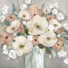 Pastel Poppies Art Print