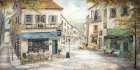 Coffee House Corner Art Print