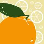 Orange Art Print
