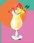 Pina Colada Art Print