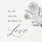 Love Sketch Art Print