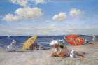 At The Seaside Art Print