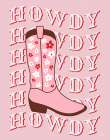 Howdy Pink Boots