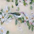 Blushing Birds and Blooms II