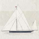 Yawl Stripe Art Print