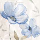 Blue Whispers I Art Print