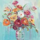 Summer Garden Arrangement Art Print