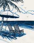 Coast Sketch Palm Beach Art Print