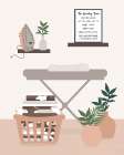 Laundry Room I Art Print