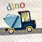Construction Dino Art Print